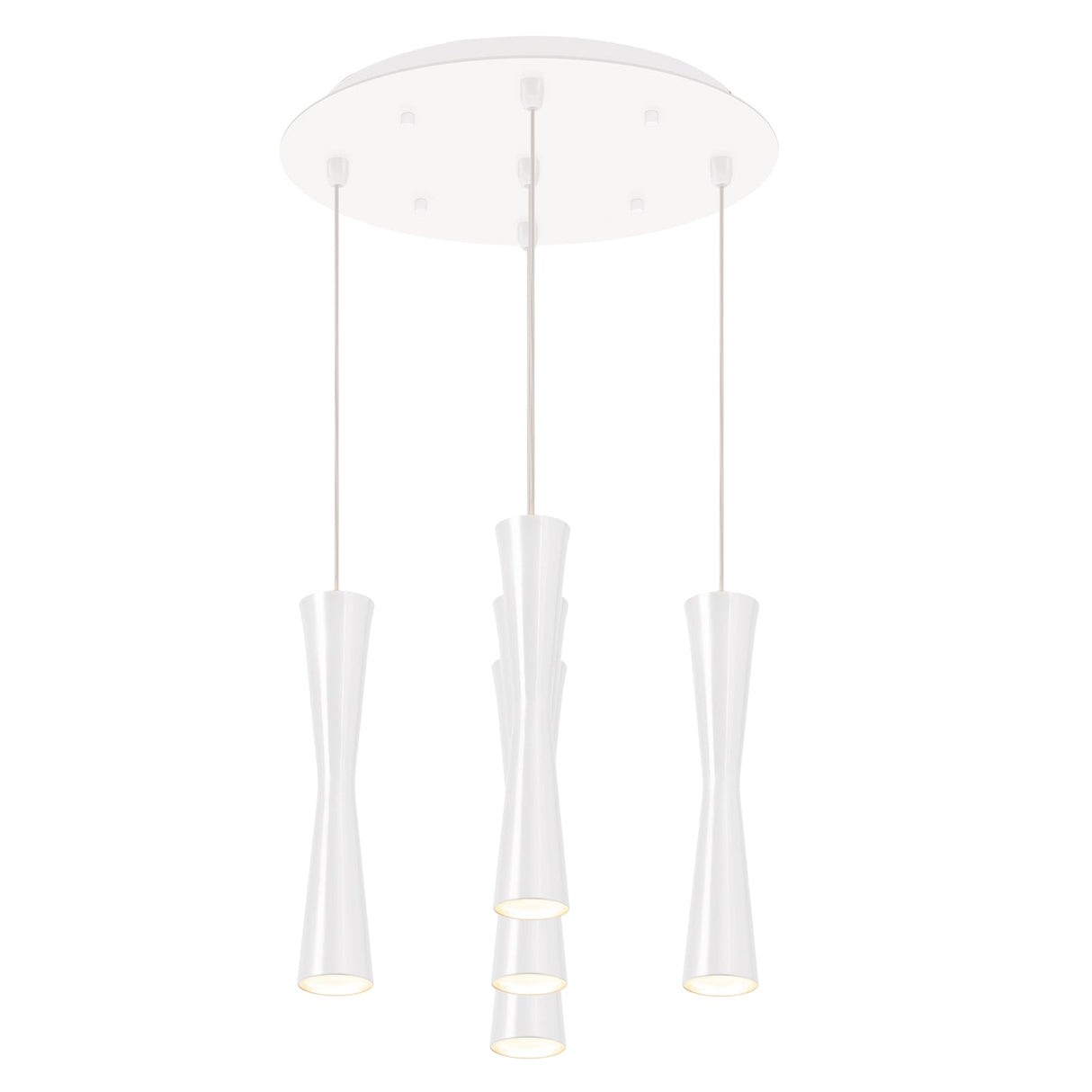 Kuzco Robson 2-in 5 Head Multi Pendant