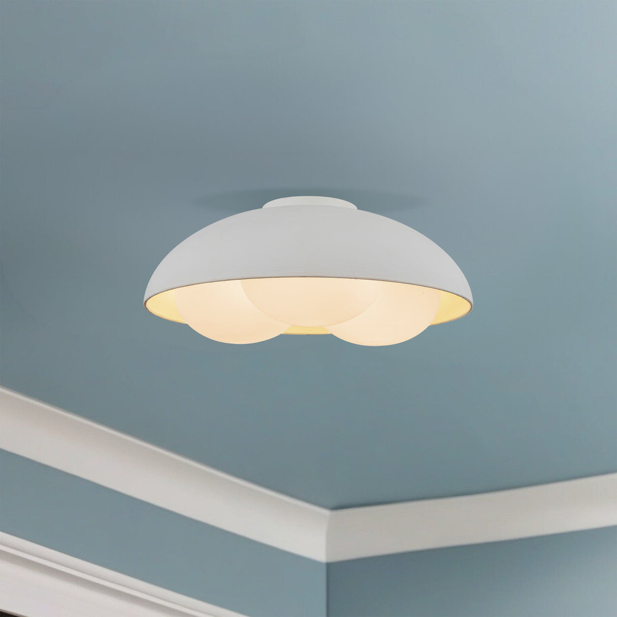 Alora Mood Robyn 16-in Flush Mount