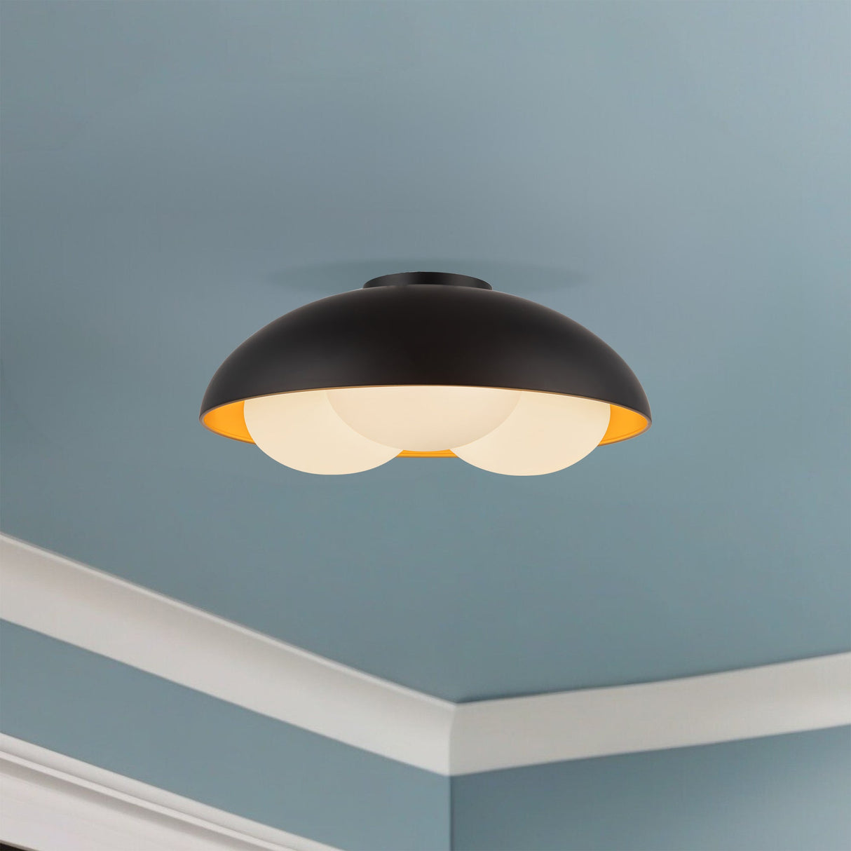Alora Mood Robyn 16-in Flush Mount
