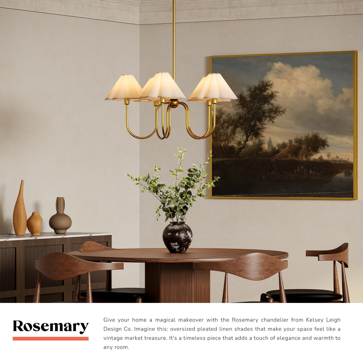 Alora Mood Rosemary 31-in Chandelier