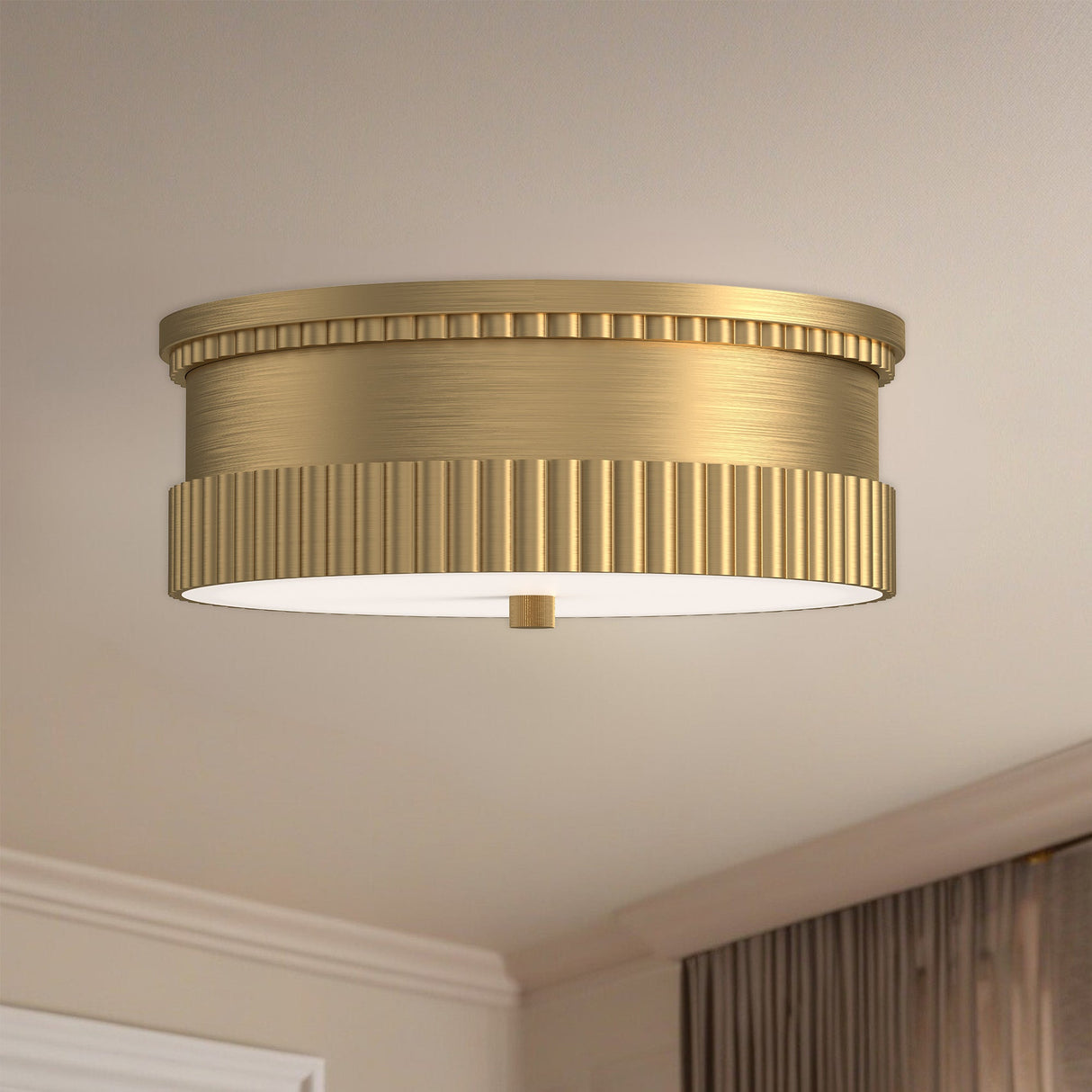 Alora Mood Rue 14-in Flush Mount
