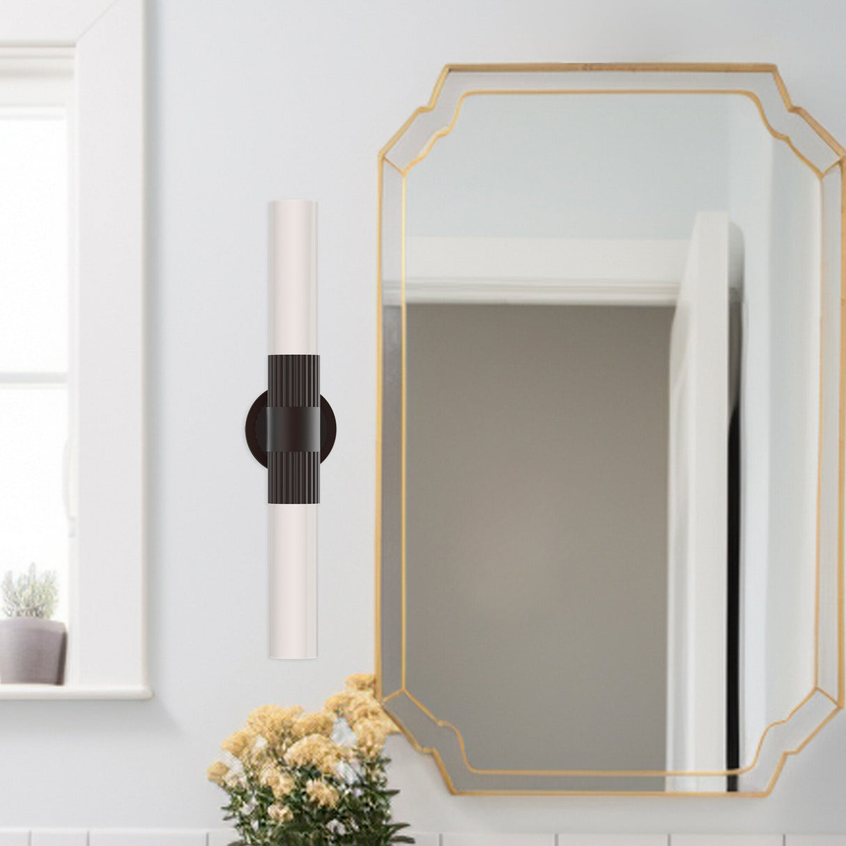 Alora Mood Rue 22-in Vanity Light