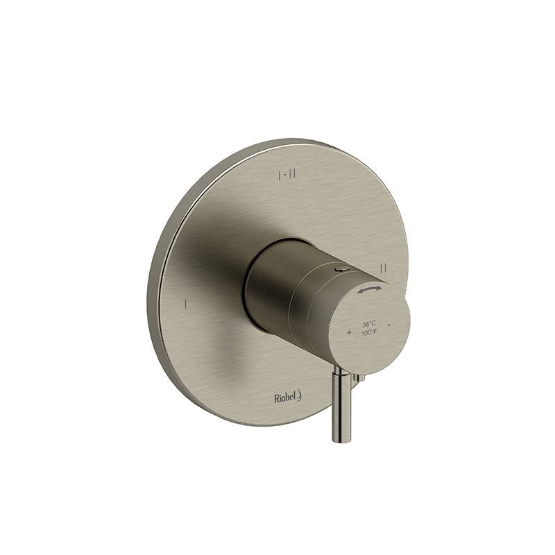 Riu 2-way Type T/P (thermostatic/pressure balance) coaxial valve trim