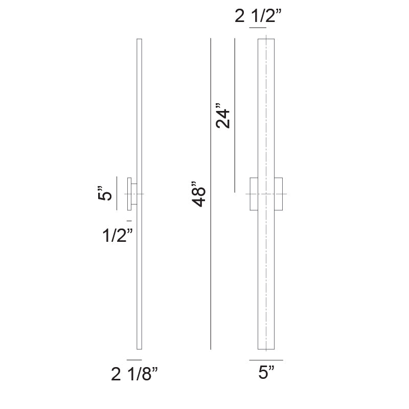 Matteo Zayden 2-Light LED Wall Sconce S07948 - image 2