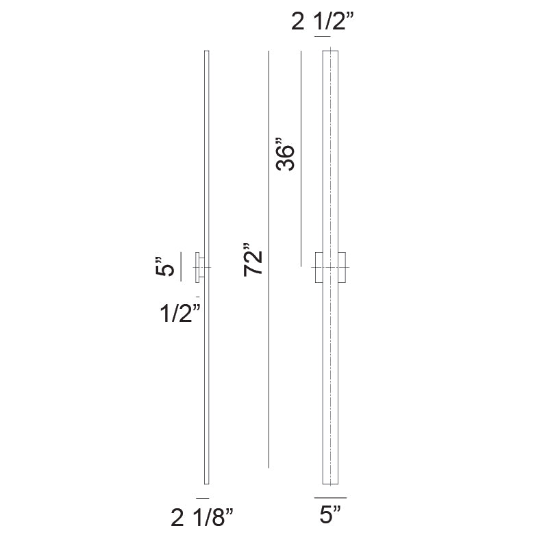 Matteo Zayden 4-Light LED Wall Sconce S07972 - image 2