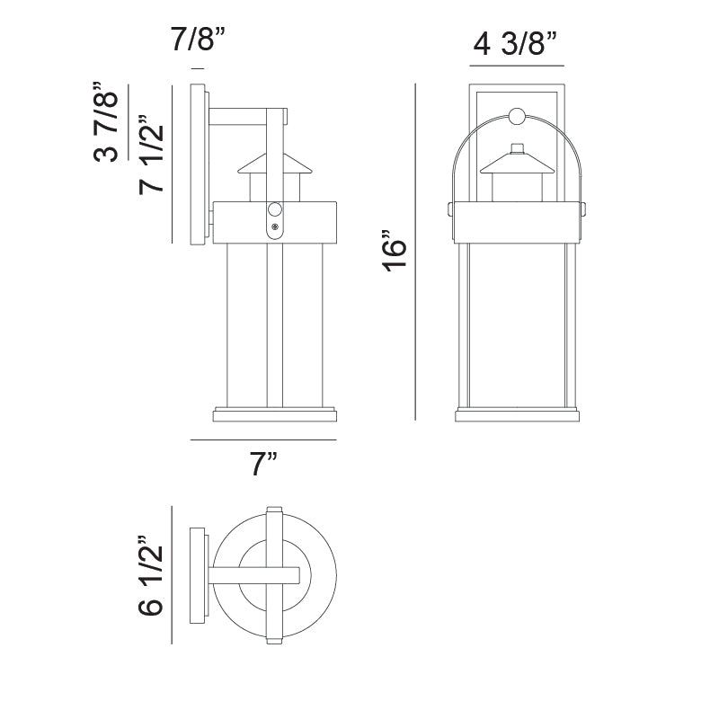 Matteo Wall Sconce S09301