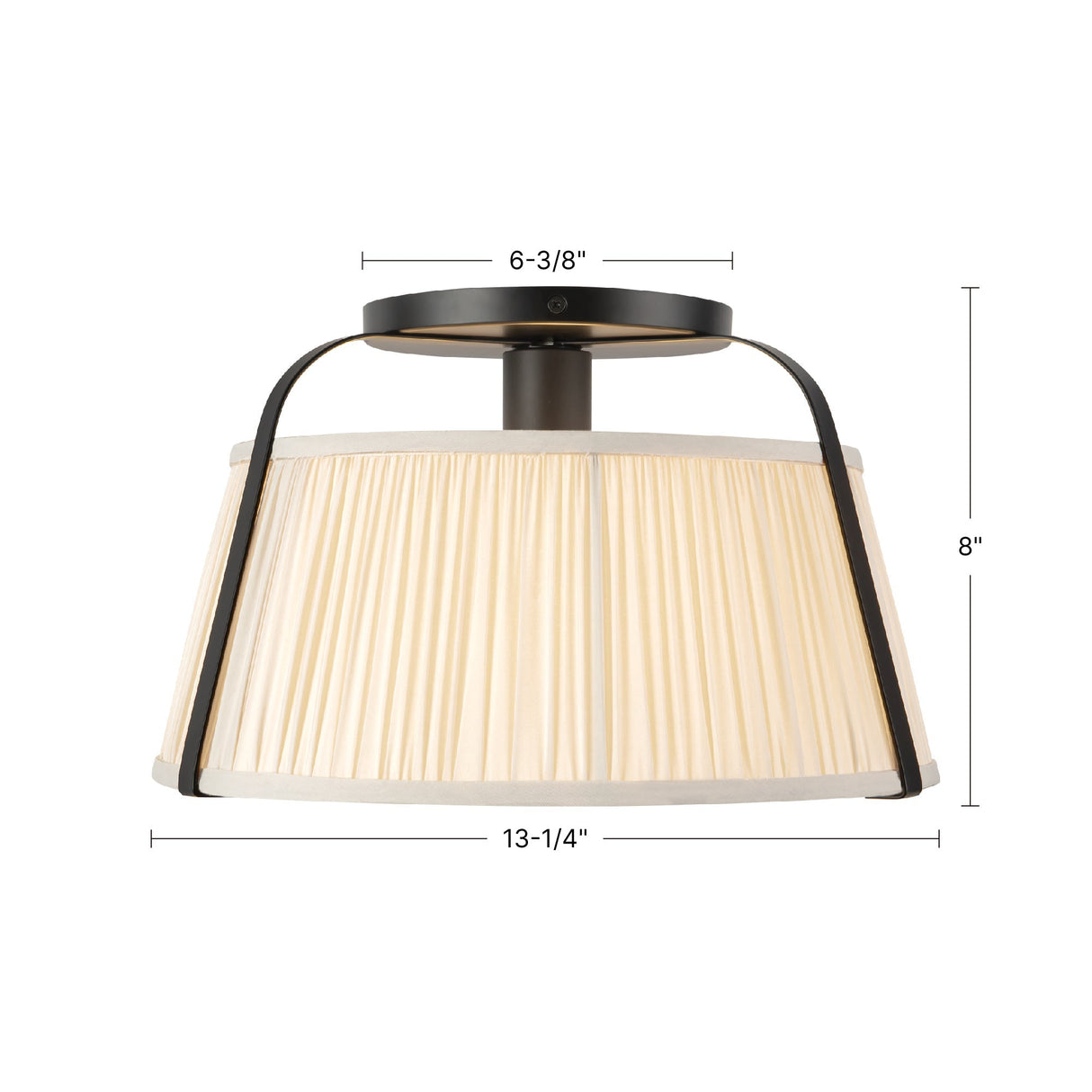 Alora Mood Scout 13-in Semi-Flush Mount
