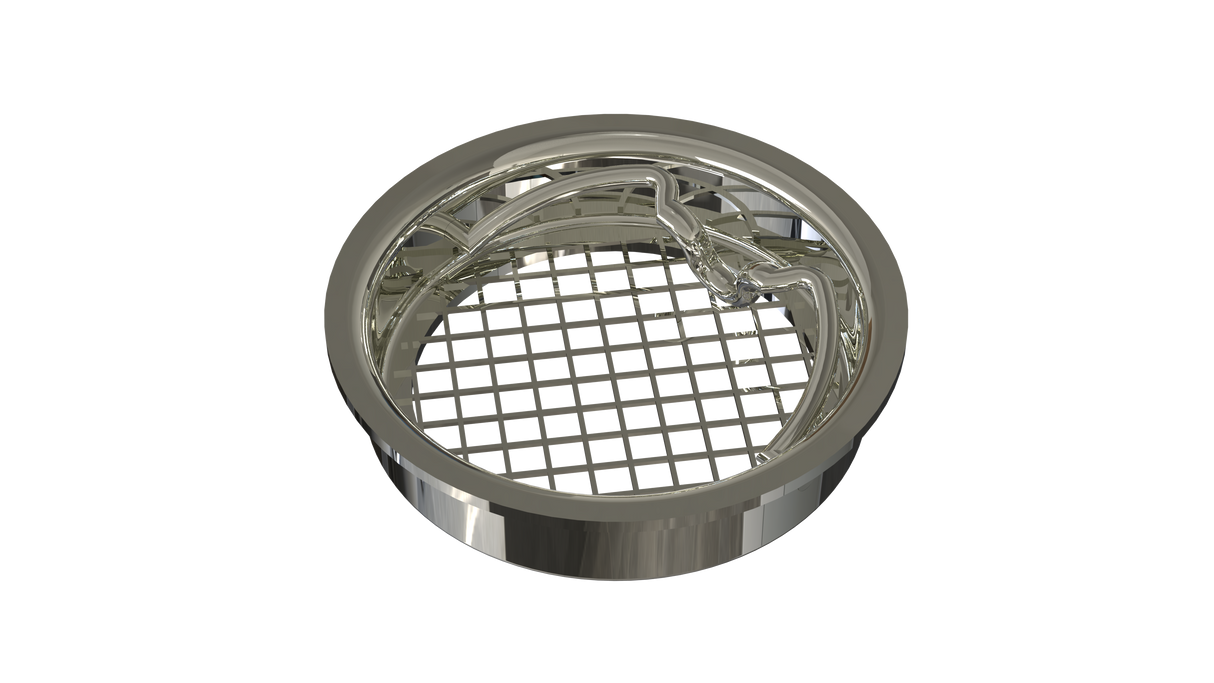 Shwr Drain Hair Catcher Ss 2" (Small) (SD-HCSS-2)