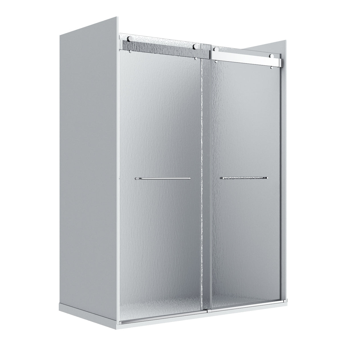 Flora 60 Raindrop Glass - Chrome
