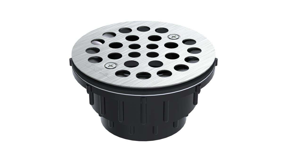 ABS Shower Drain with 2" Outlet for use with Molded Bases (SD35)