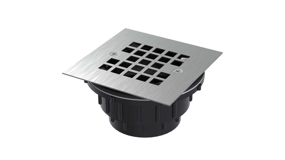 ABS Shower Drain with 2" Outlet for use with Molded Bases (SD354)