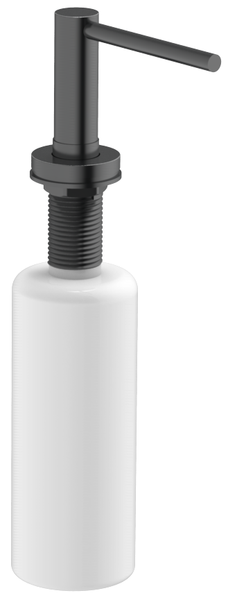 Soap Dispenser Gold Stainless Steel Soap Dispenser with 350ml Plastic Bottle