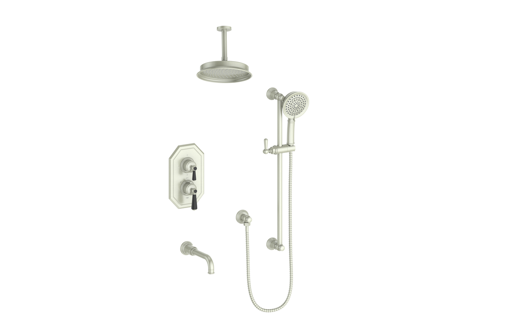 CARINTHIA 3-WAY TH SHOWER KIT WITH 6" CEILING ARM