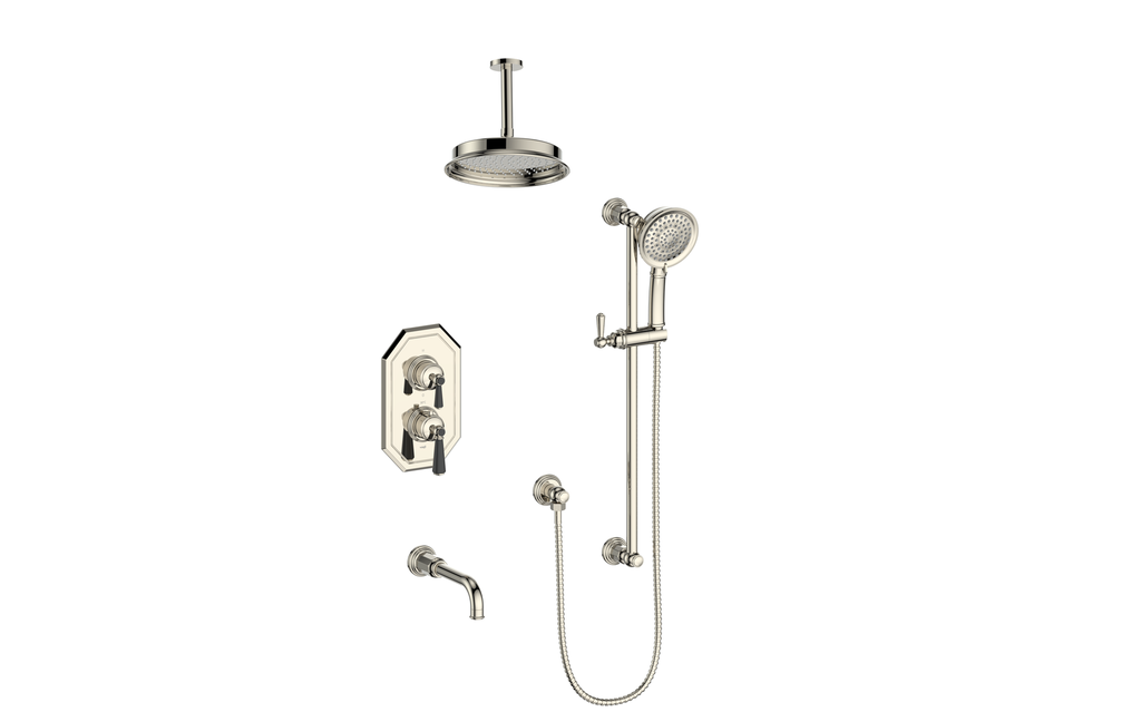 CARINTHIA 3-WAY TH SHOWER KIT WITH 6" CEILING ARM