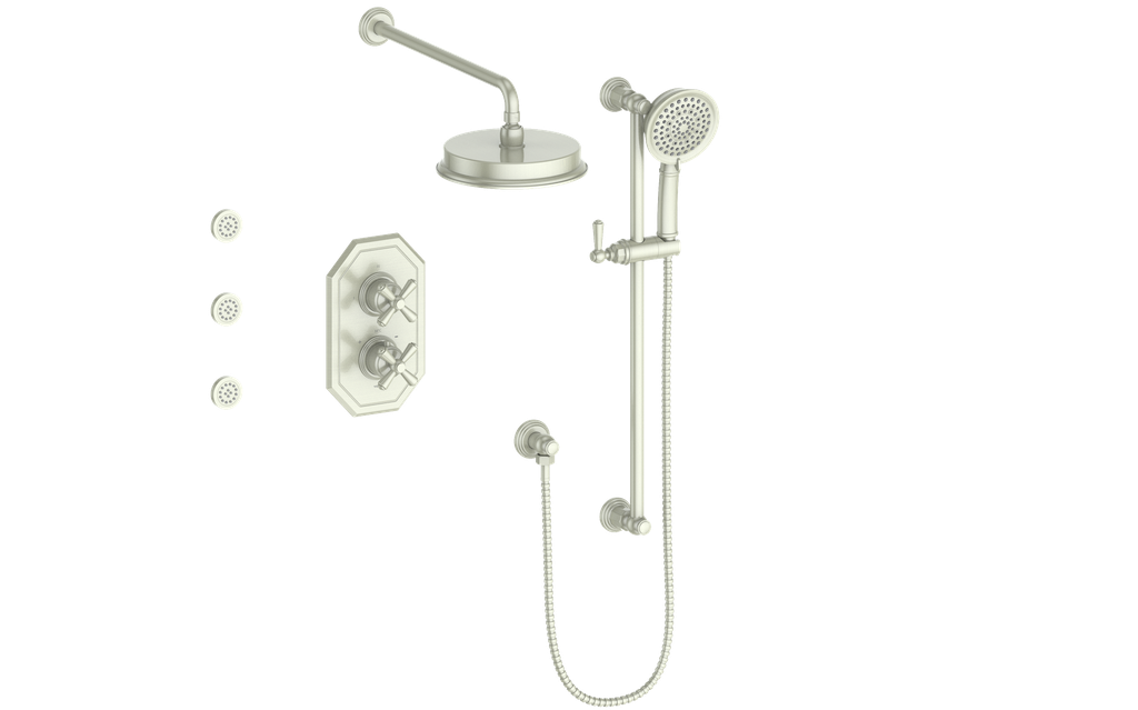CARINTHIA 3-WAY TH SHOWER KIT WITH BODY JETS