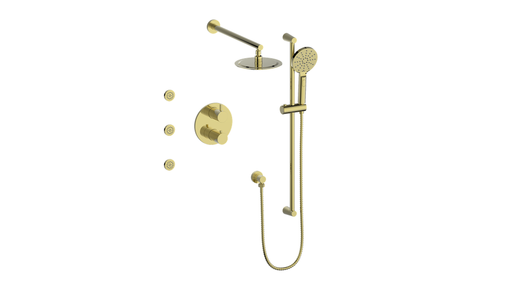 Vogt Worgl 3-Way Thermostatic Shower Kit with Body Jets - image 11