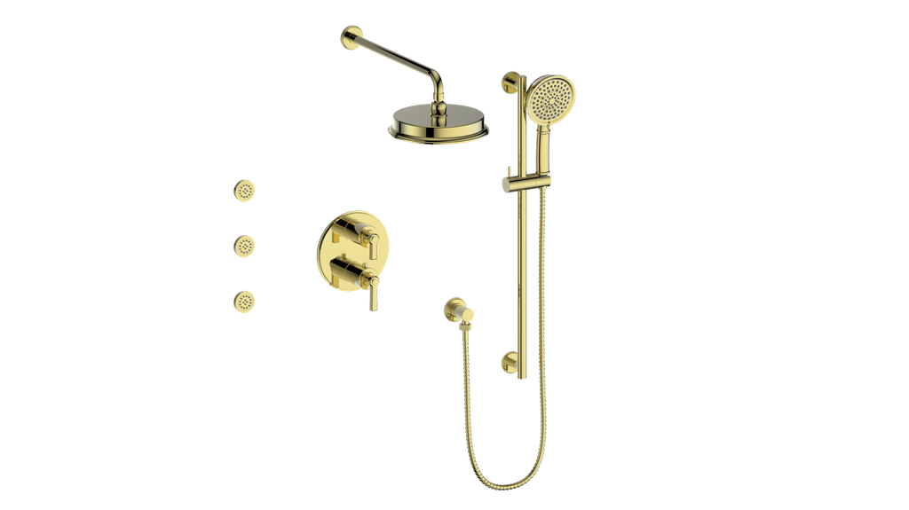 Vogt ZEHN 3-WAY TH SHOWER KIT WITH BODY JETS
