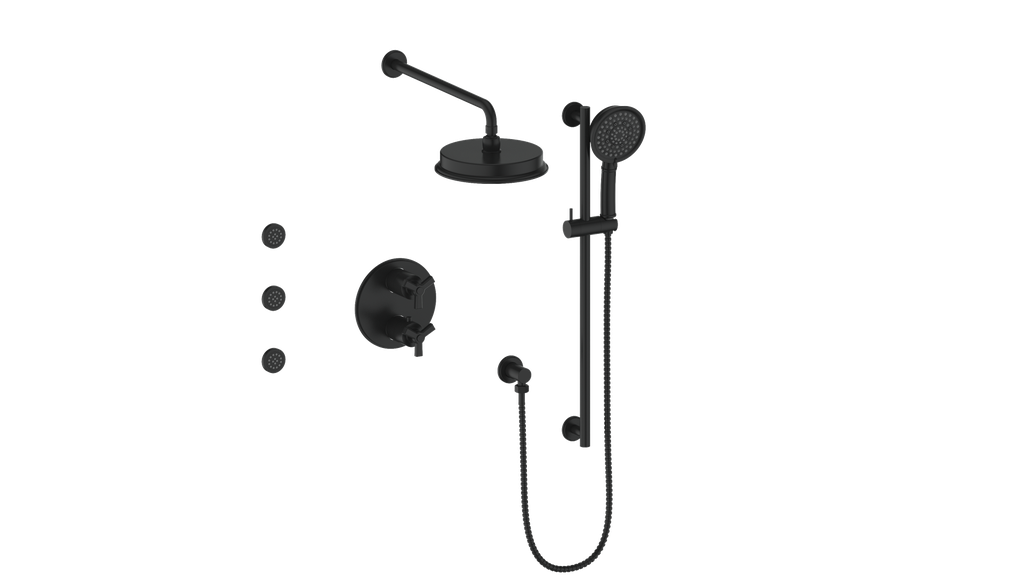 Vogt Zehn 3-Way Thermostatic Shower Kit with Body Jets - image 13