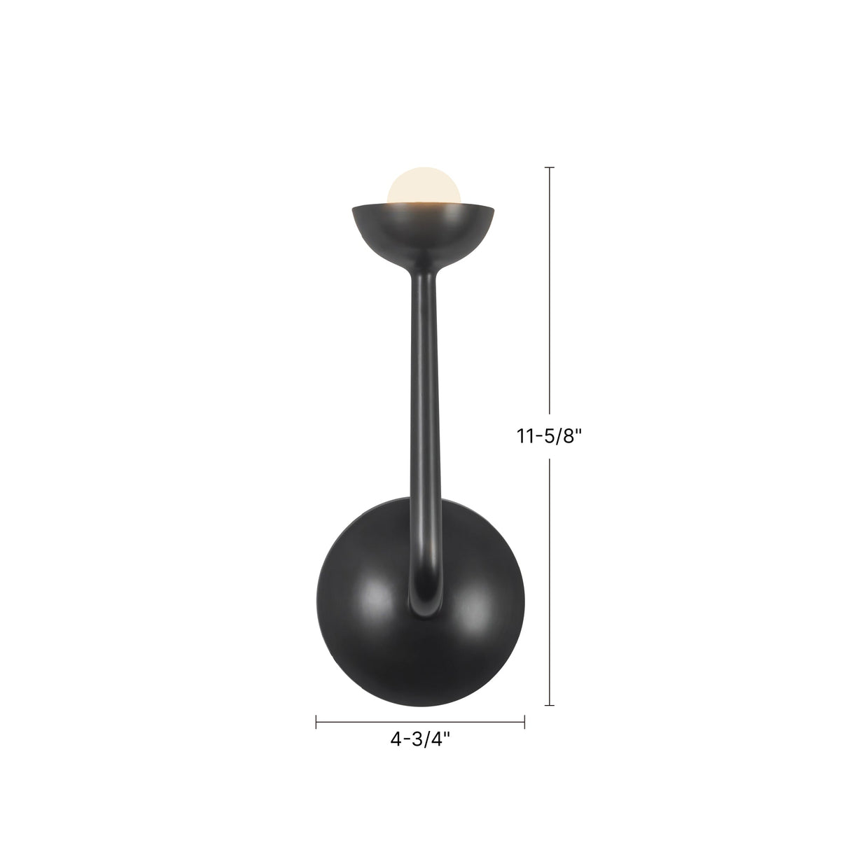 Alora Spade 3-in Wall/Vanity Light