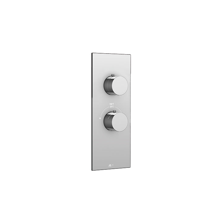 Aquabrass Thermostatic Shower Valve Trim T12001, Gold - image 1