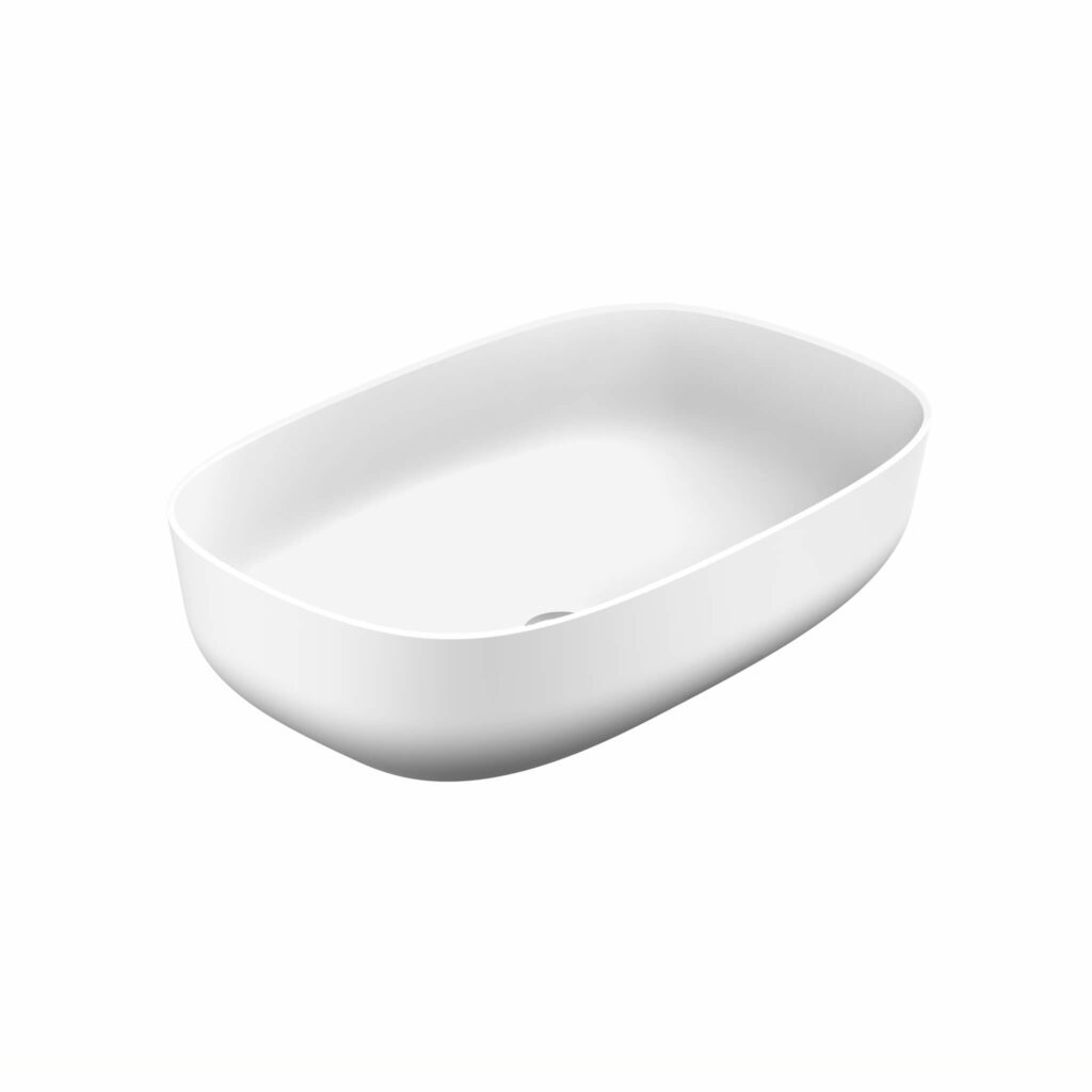 Onda Rectangular Countertop Basin