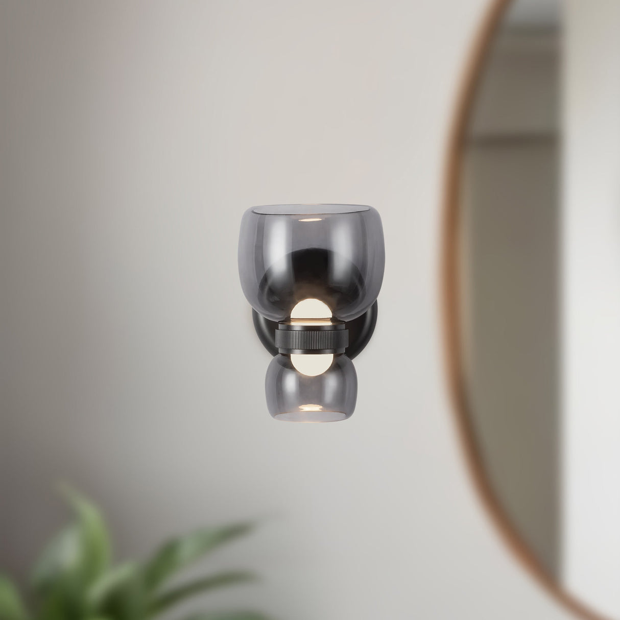 Alora Sutton 5-in Wall/Vanity Light