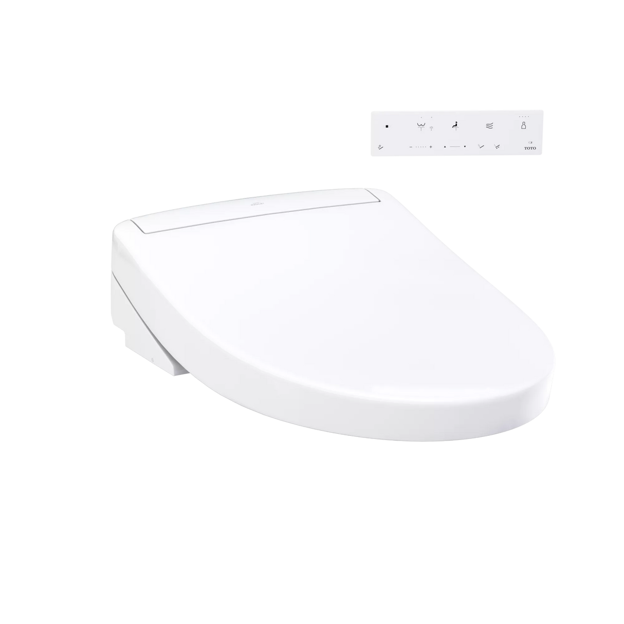 TOTO WASHLET S5 Elongated Bidet Toilet Seat with Remote, Cotton White (SW3446)