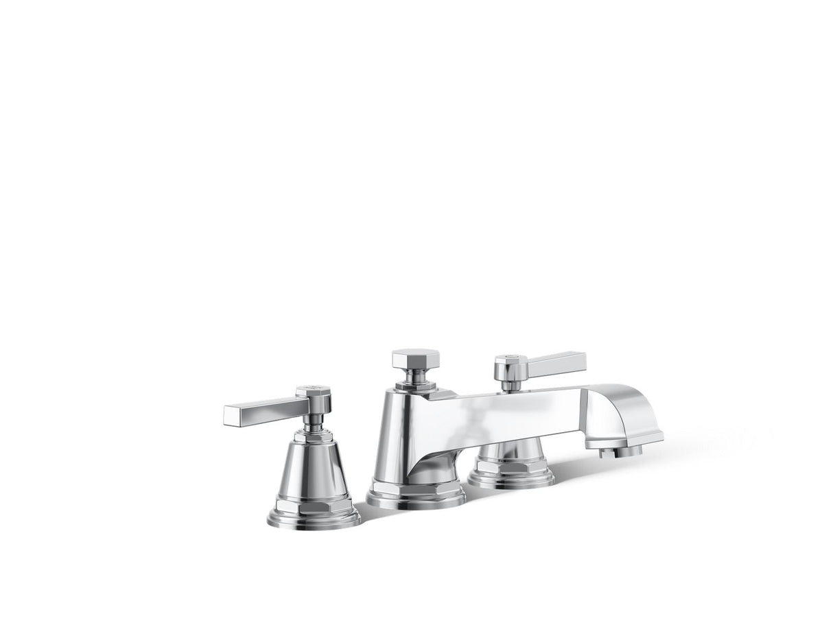 Pinstripe® Pure Deck-mount bath faucet trim