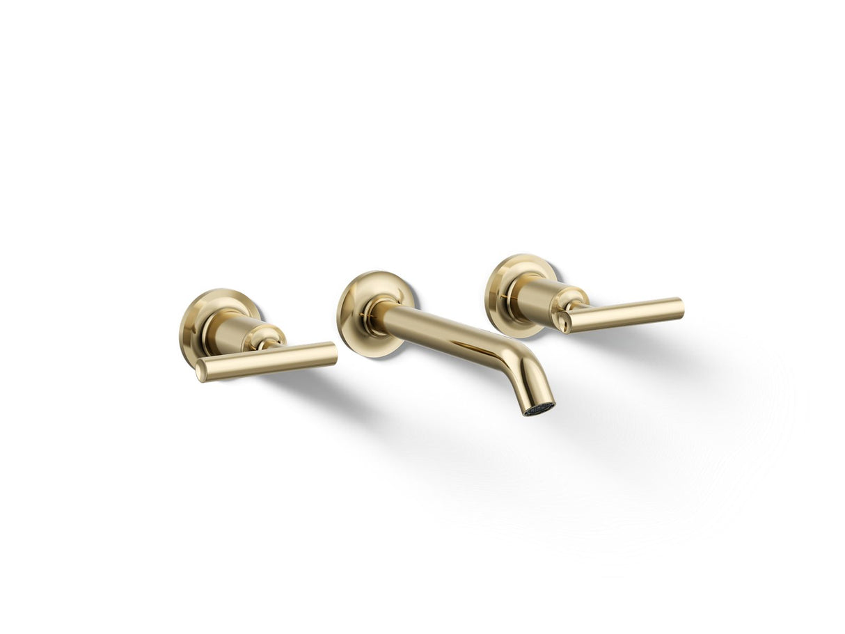 Purist® Wall-mount bathroom sink faucet trim with Lever handles, 1.2 gpm