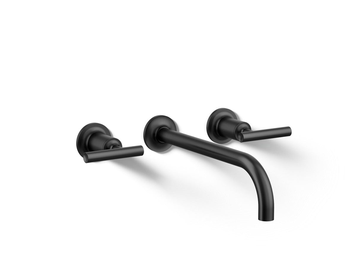 Purist® Wall-mount bathroom sink faucet trim with Lever handles, 1.2 gpm