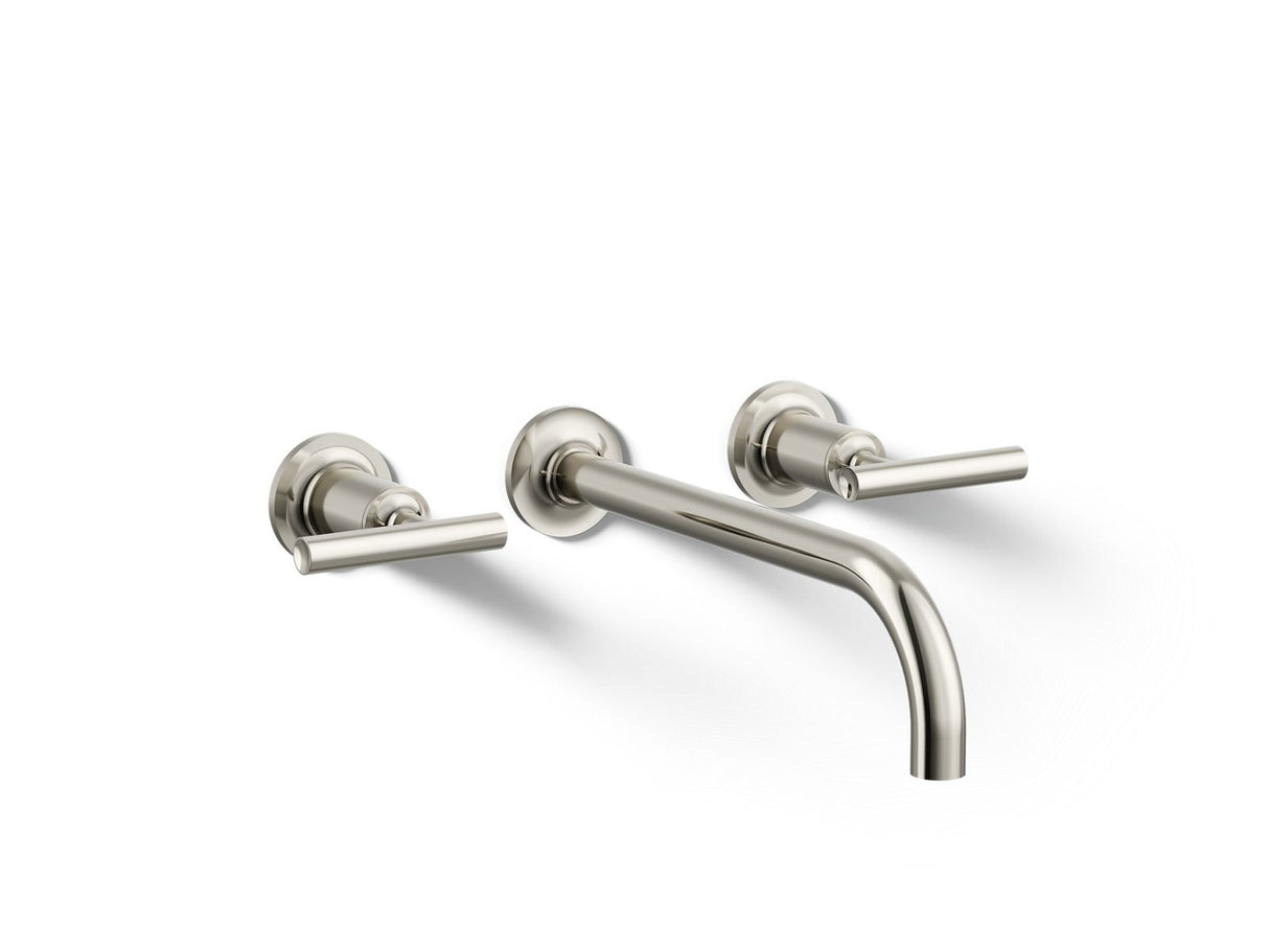 Purist® Wall-mount bathroom sink faucet trim with Lever handles, 1.2 gpm