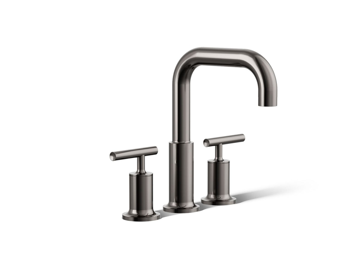 Purist® Deck-mount bath faucet trim with Lever handles