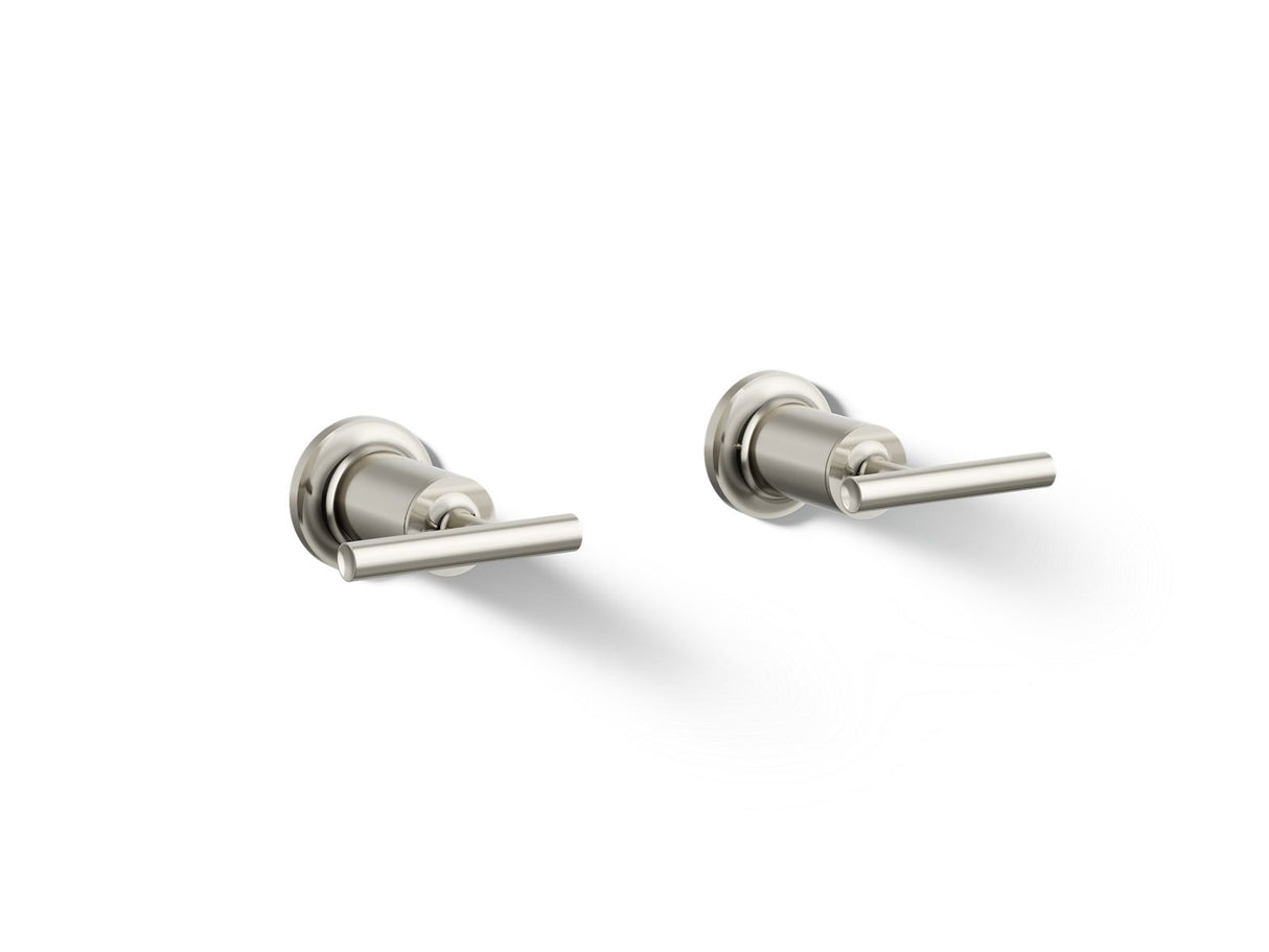 Purist® Deck- or wall-mount bath faucet handle trim with lever design