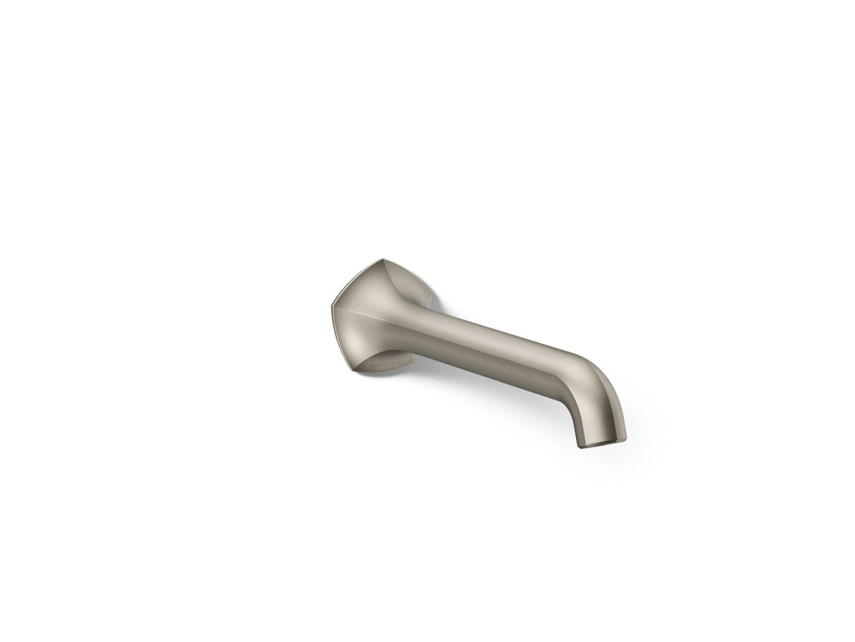 Occasion® Wall-mount bathroom sink faucet spout with Straight design, 1.2 gpm