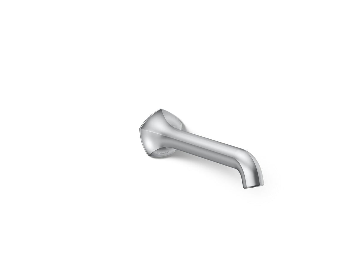 Occasion® Wall-mount bathroom sink faucet spout with Straight design, 1.2 gpm