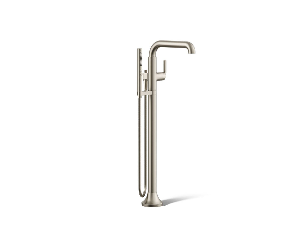 Tone™ Floor-mount bath filler trim with handshower