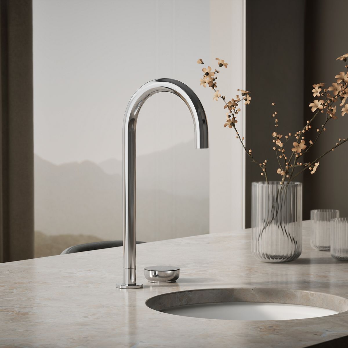 Aquifer® 4-in-1 tall arc beverage faucet