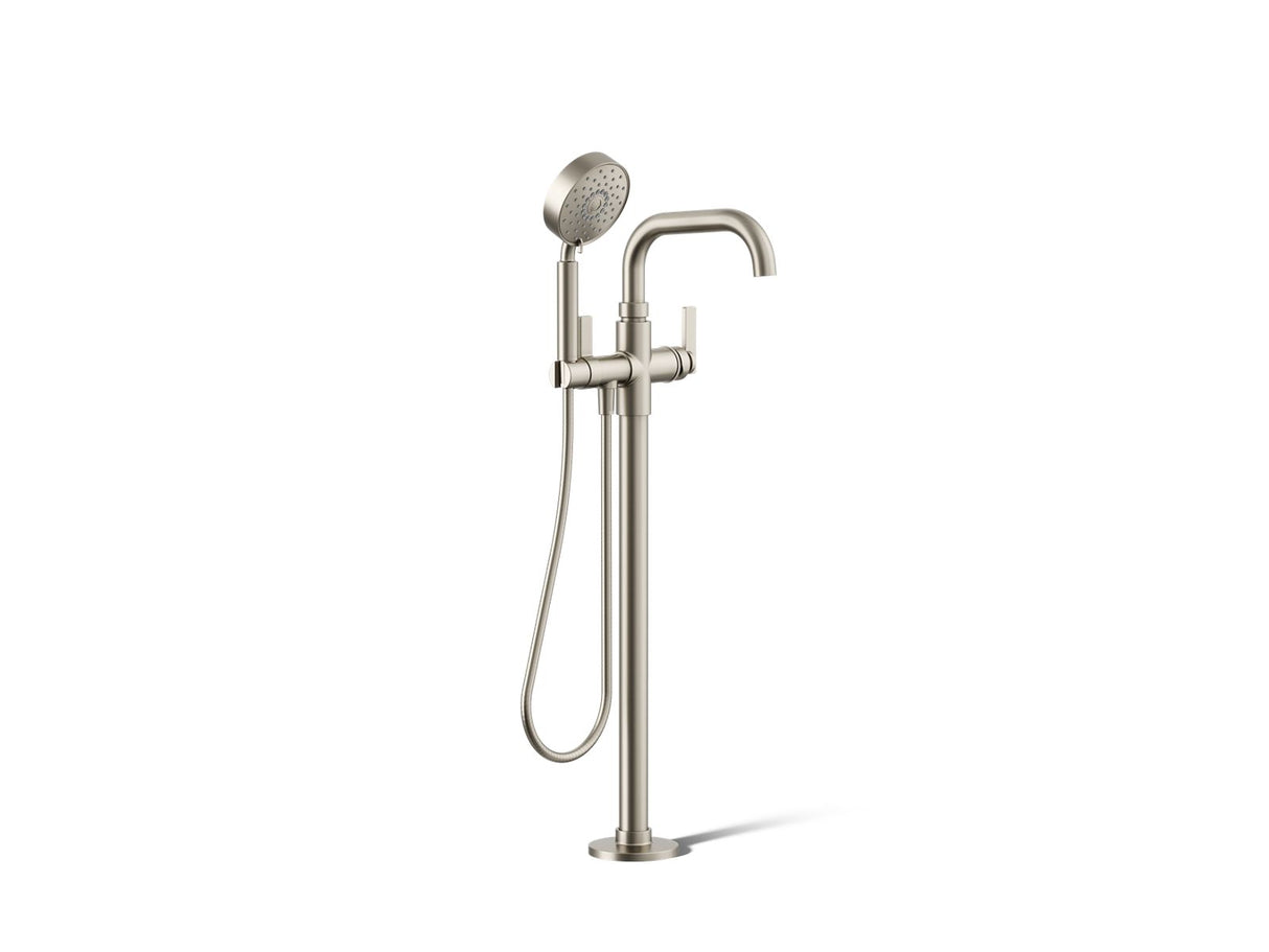 Castia® by Studio McGee Floor-mount bath filler trim with handshower