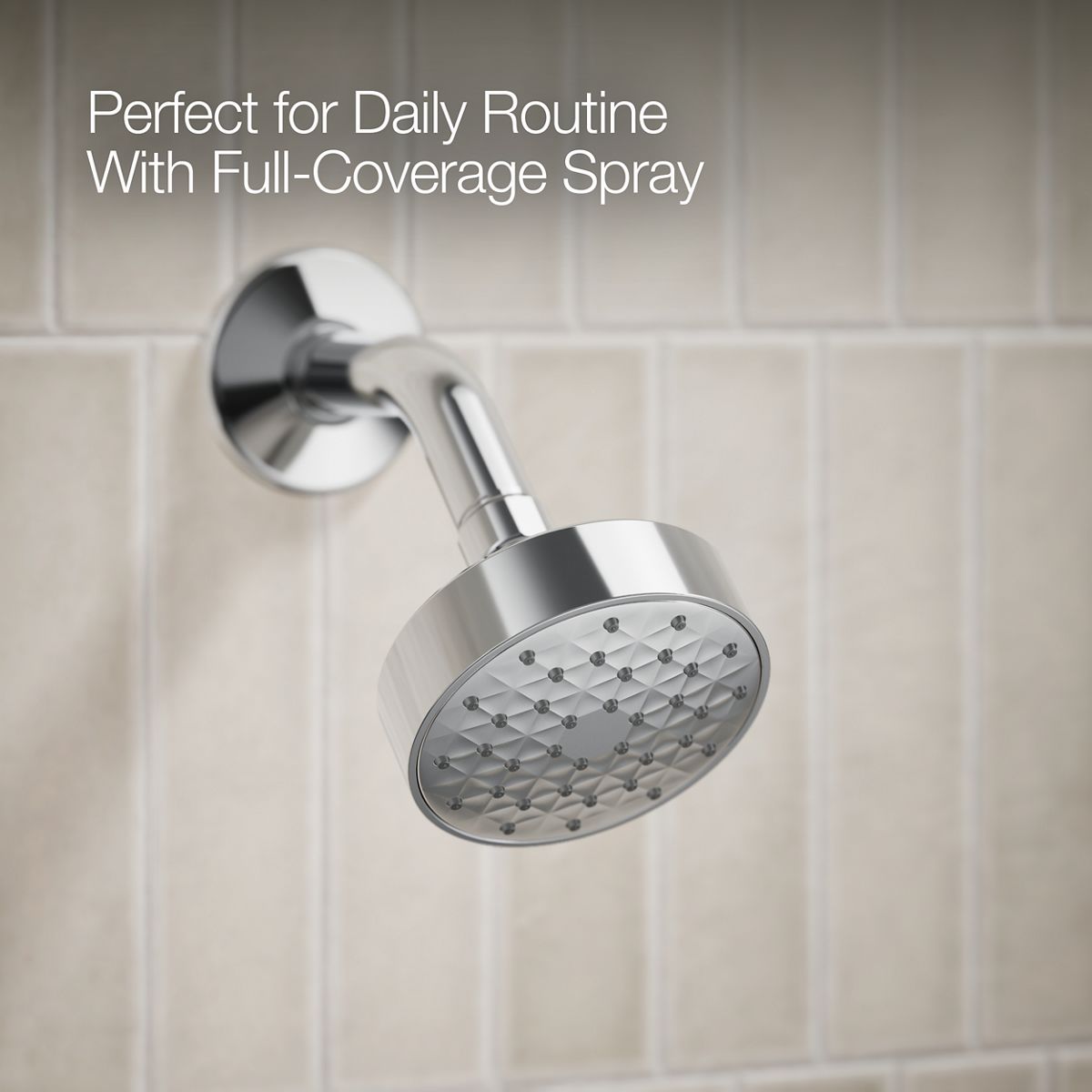 Pitch® Rite-Temp® bath and shower trim kit with push-button diverter, 1.75 gpm