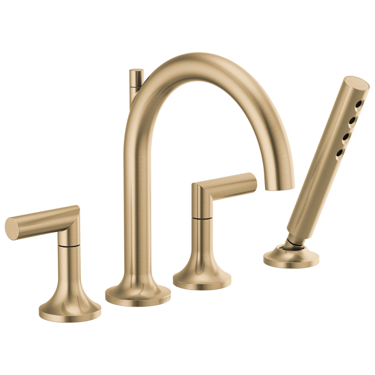 Odin Roman Tub Faucet with Handshower - Less Handles
