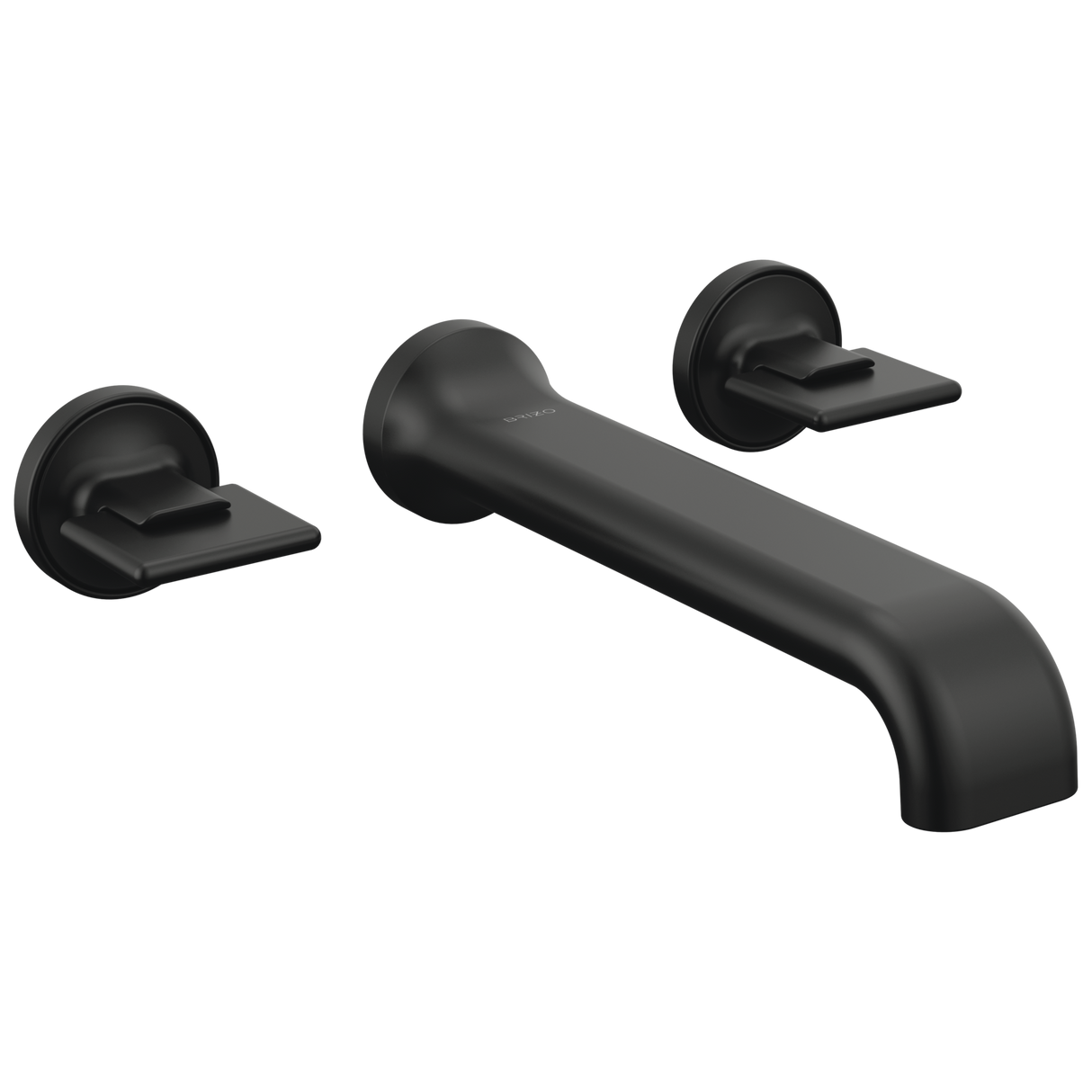 Allaria Two-Handle Wall Mount Tub Filler - Less Handles