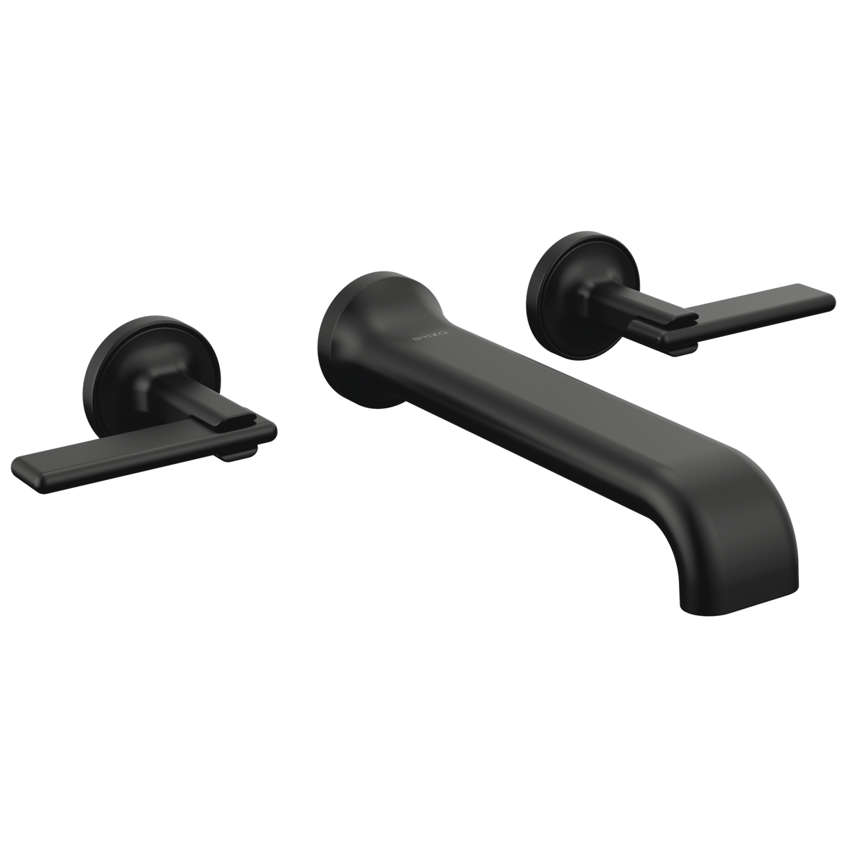 Allaria Two-Handle Wall Mount Tub Filler - Less Handles
