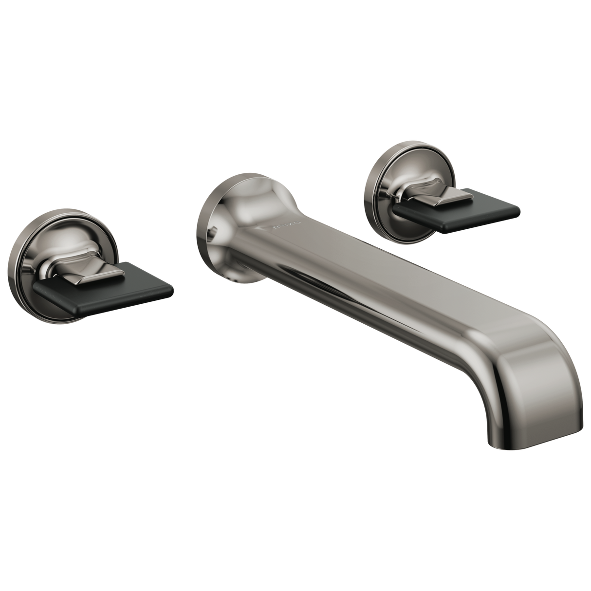 Allaria Two-Handle Wall Mount Tub Filler - Less Handles