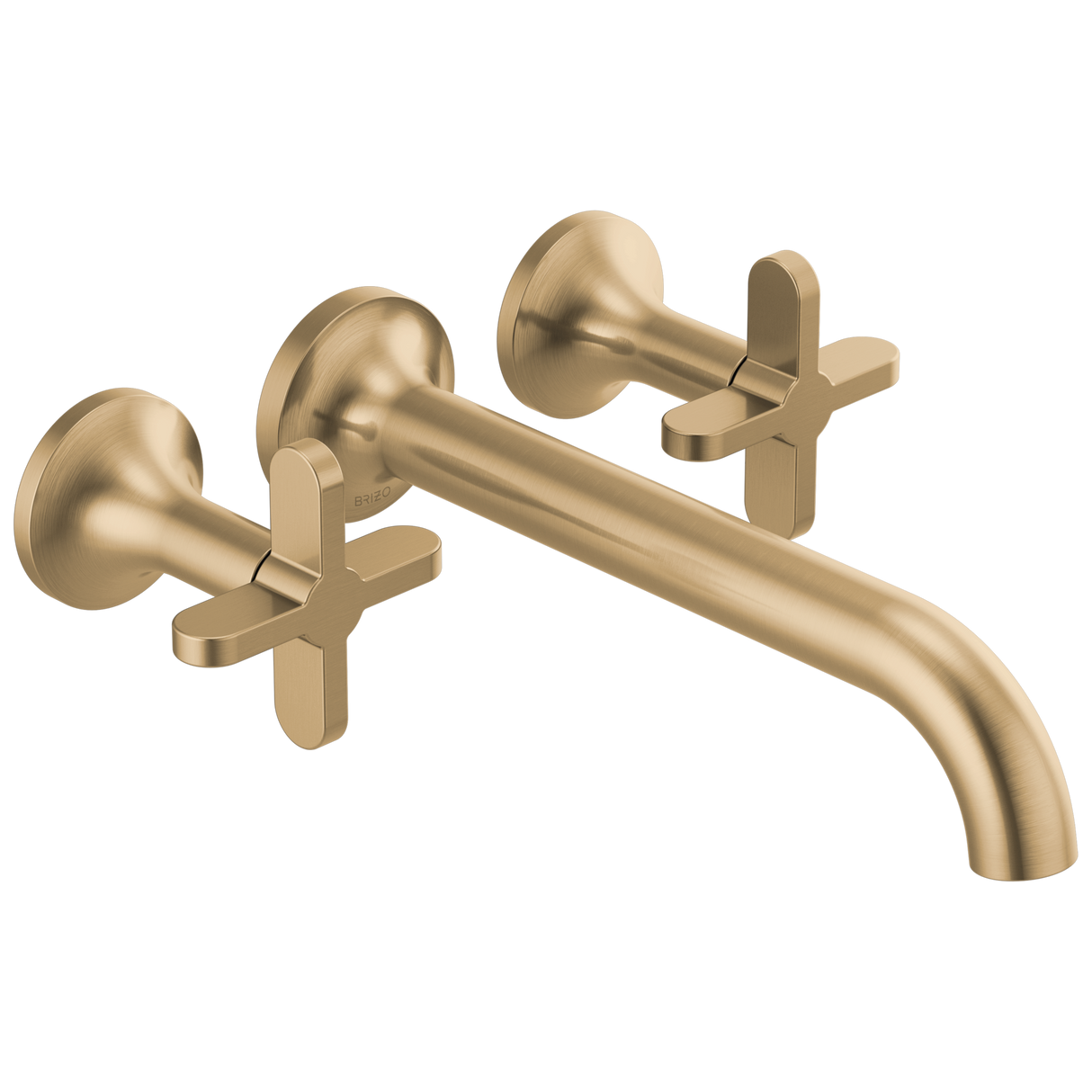 Odin Two-Handle Wall Mount Tub Filler - Less Handles