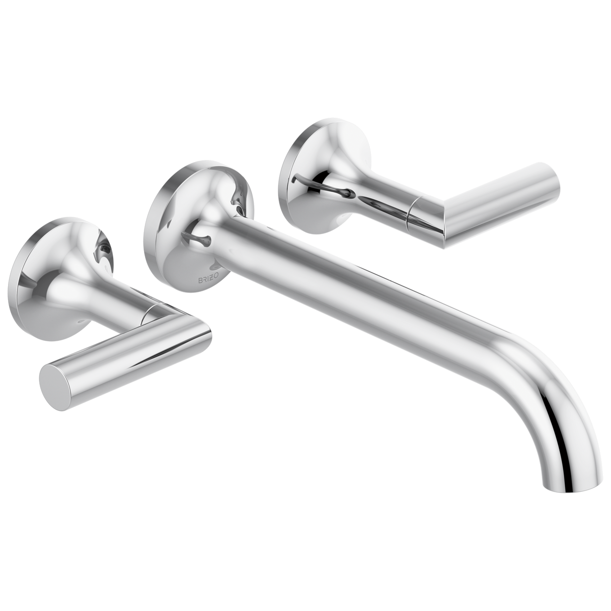 Odin Two-Handle Wall Mount Tub Filler - Less Handles