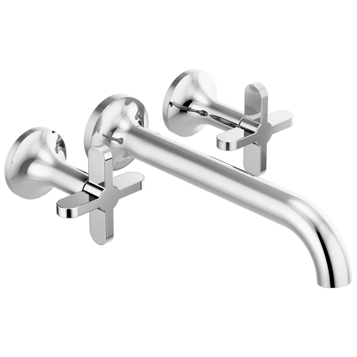 Odin Two-Handle Wall Mount Tub Filler - Less Handles