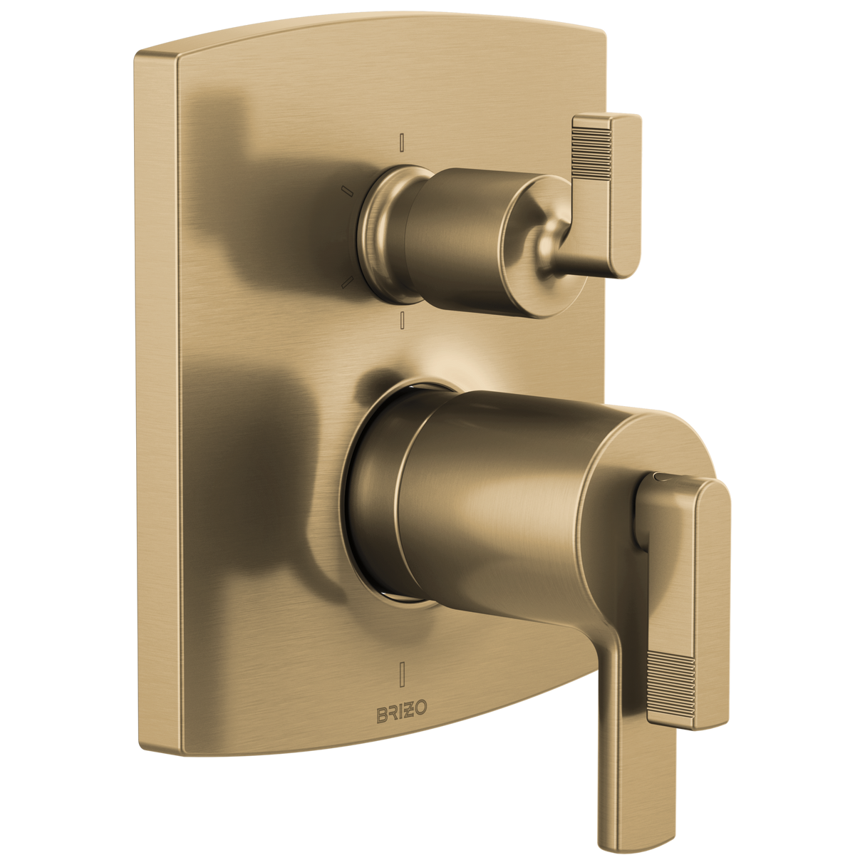 Kintsu TempAssure Thermostatic Valve with Integrated 6-Function Diverter Trim - Less Handles