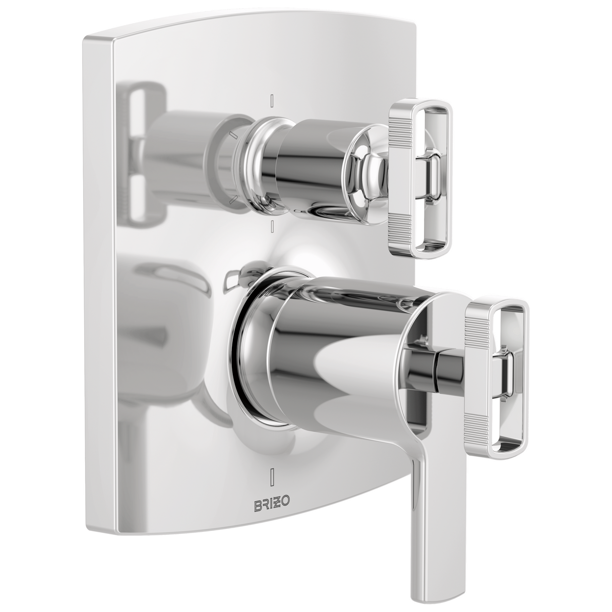 Kintsu TempAssure Thermostatic Valve with Integrated 6-Function Diverter Trim - Less Handles