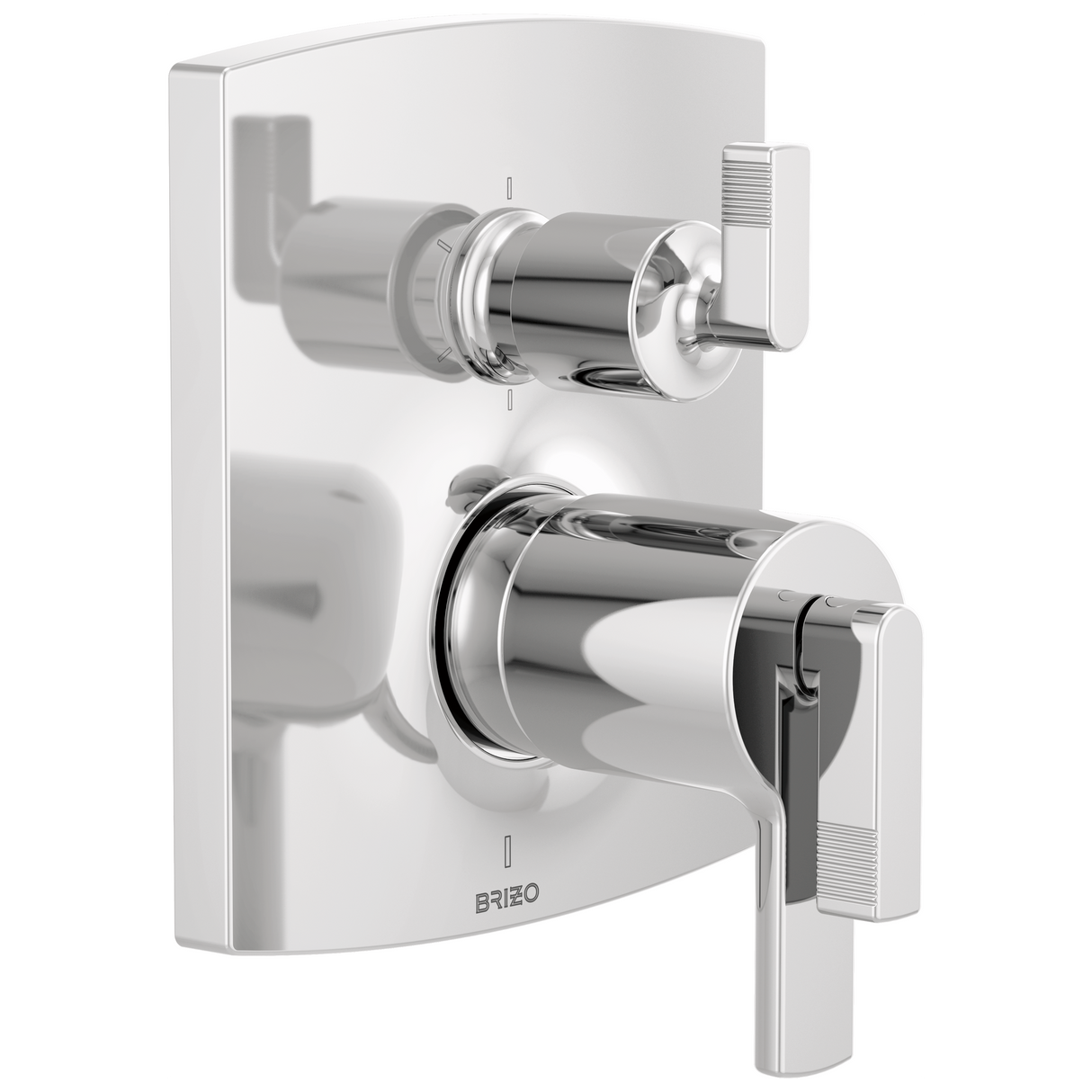 Kintsu TempAssure Thermostatic Valve with Integrated 6-Function Diverter Trim - Less Handles