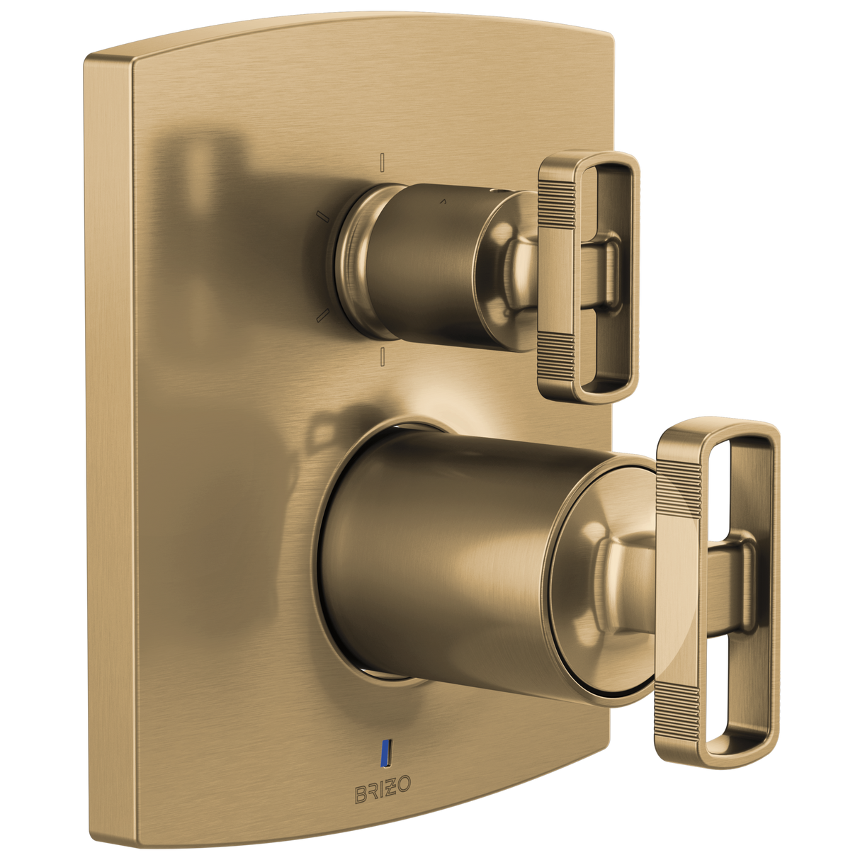 Kintsu Pressure Balance Valve with Integrated 6-Function Diverter Trim - Less Handles